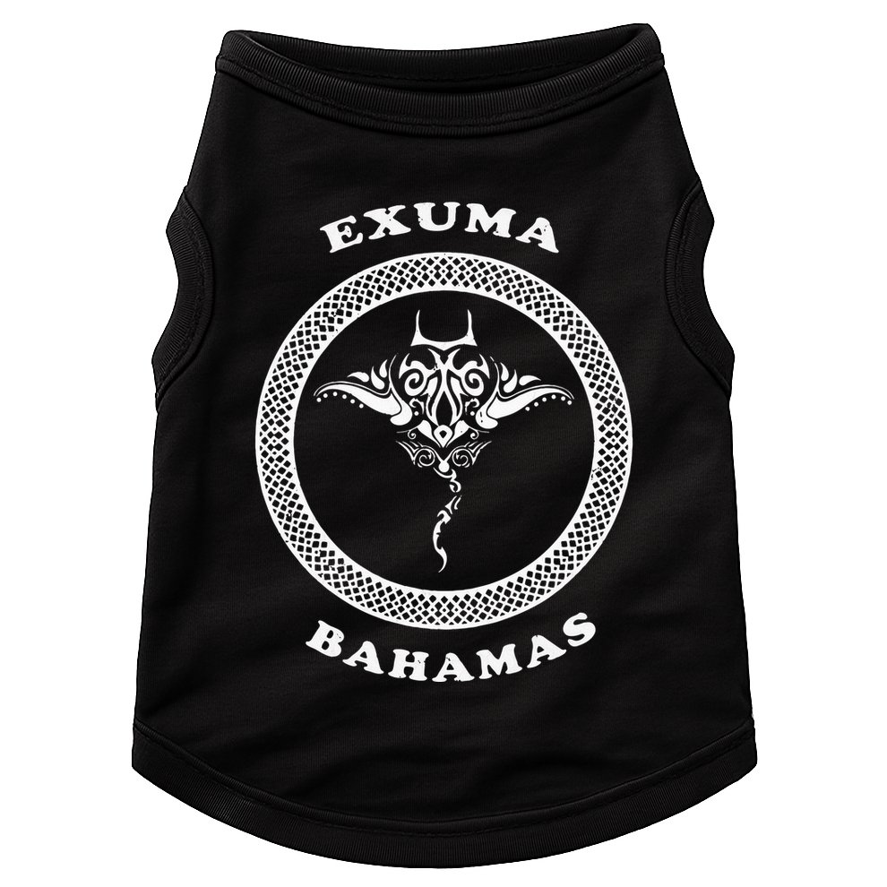 Exuma Islandsbahamas Tribal Stingray Vacation Doggie Tank