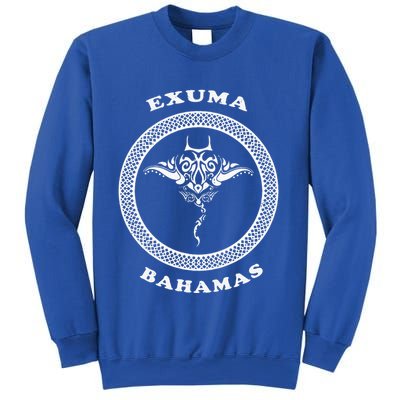 Exuma Islandsbahamas Tribal Stingray Vacation Sweatshirt