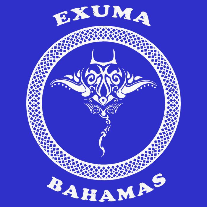 Exuma Islandsbahamas Tribal Stingray Vacation 16 in Basic Backpack