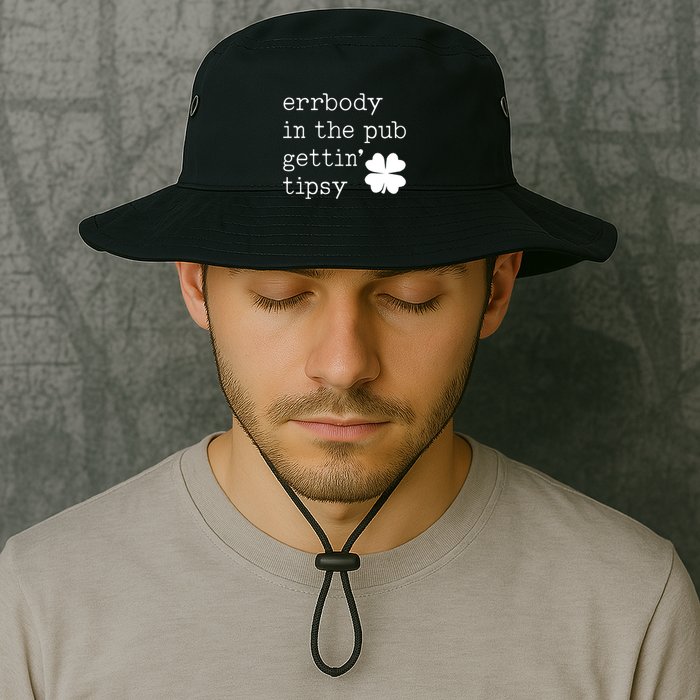 Errbody In The Pub Getting Tipsy St Patricks Day Bucket Hat