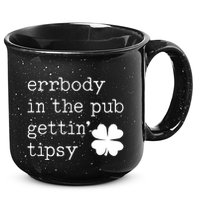 Errbody In The Pub Getting Tipsy St Patricks Day 15oz Campfire Ceramic Mug