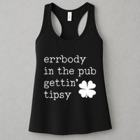 Errbody In The Pub Getting Tipsy St Patricks Day Womens Tank Top