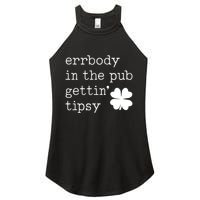 Errbody In The Pub Getting Tipsy St Patricks Day Women's Perfect Tri Rocker Tank