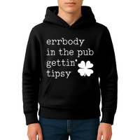 Errbody In The Pub Getting Tipsy St Patricks Day Kids Hoodie