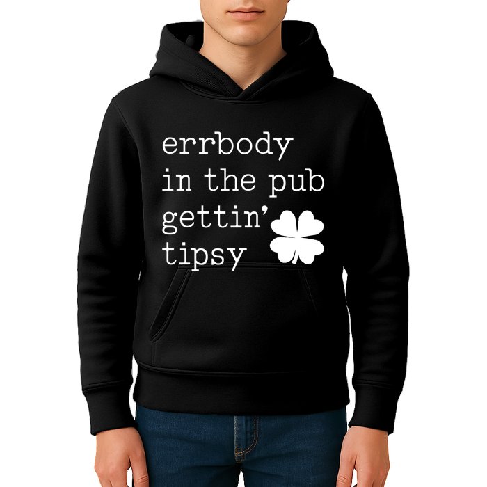 Errbody In The Pub Getting Tipsy St Patricks Day Kids Hoodie