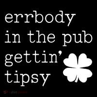 Errbody In The Pub Getting Tipsy St Patricks Day Zip Tote Bag