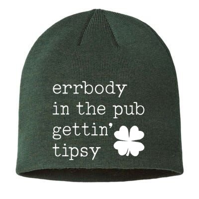 Errbody In The Pub Getting Tipsy St Patricks Day Sustainable Beanie