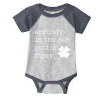 Errbody In The Pub Getting Tipsy St Patricks Day Infant Baby Jersey Bodysuit
