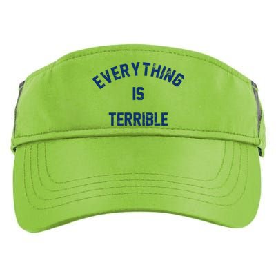 Everything Is Terrible Adult Drive Performance Visor