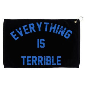 Everything Is Terrible Grommeted Golf Towel