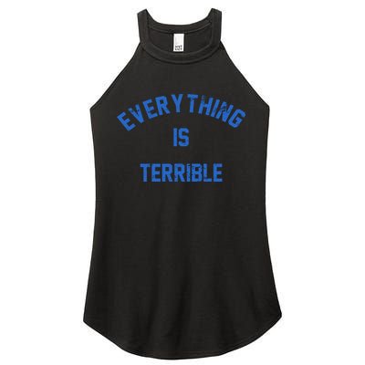 Everything Is Terrible Women's Perfect Tri Rocker Tank