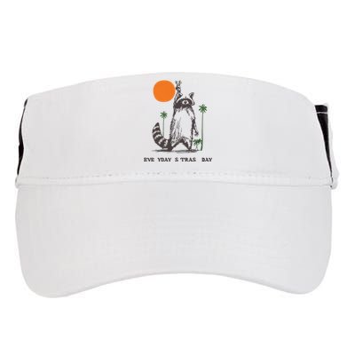 Everyday Is Trash Day Adult Drive Performance Visor