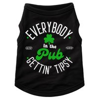 Everybody In The Pub Getting Tipsy Saint Paddy St. Patrick's Day Doggie Tank