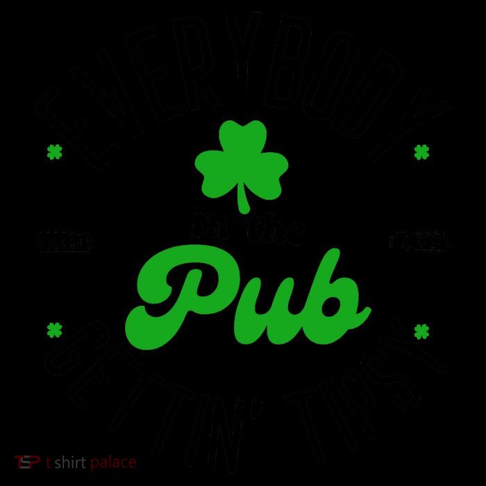 Everybody In The Pub Getting Tipsy Saint Paddy St. Patrick's Day Mug