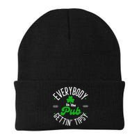 Everybody In The Pub Getting Tipsy Saint Paddy St. Patrick's Day Beanie