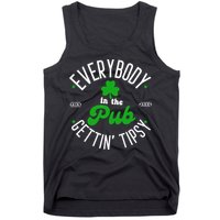 Everybody In The Pub Getting Tipsy Saint Paddy St. Patrick's Day Tank Top