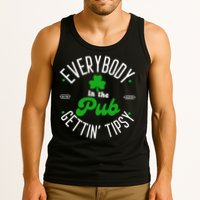 Everybody In The Pub Getting Tipsy Saint Paddy St. Patrick's Day Tank Top