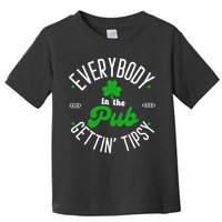 Everybody In The Pub Getting Tipsy Saint Paddy St. Patrick's Day Toddler T-Shirt