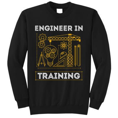 Engineer In Training Future Engineer Holding Engineering Sweatshirt