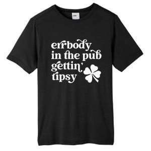 Errbody In The Pub Getting Tipsy St Patricks Day Drinking Tall Fusion ChromaSoft Performance T-Shirt