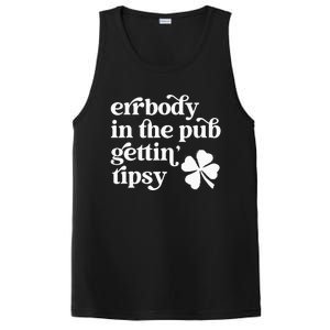 Errbody In The Pub Getting Tipsy St Patricks Day Drinking PosiCharge Competitor Tank