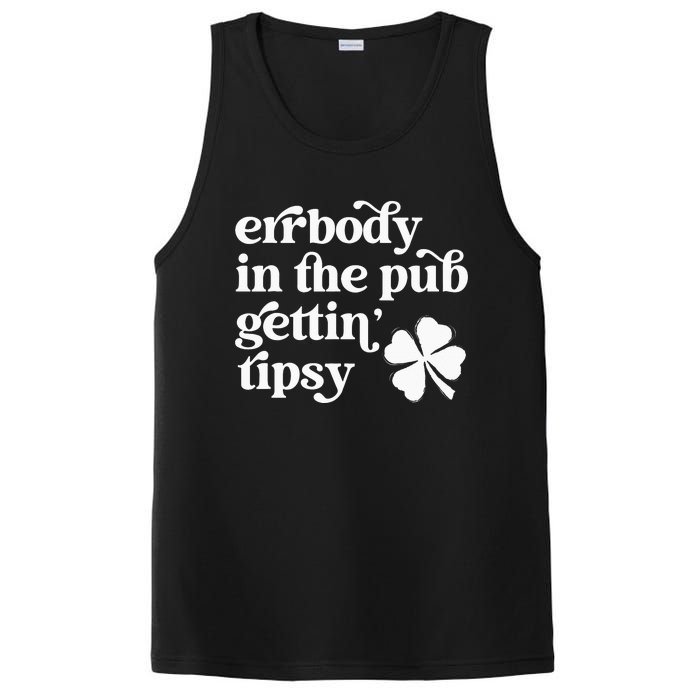 Errbody In The Pub Getting Tipsy St Patricks Day Drinking PosiCharge Competitor Tank