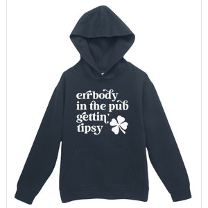 Errbody In The Pub Getting Tipsy St Patricks Day Drinking Urban Pullover Hoodie