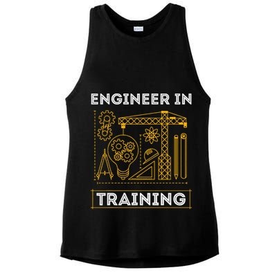 Engineer In Training Future Engineer Holding Engineering Ladies PosiCharge Tri-Blend Wicking Tank
