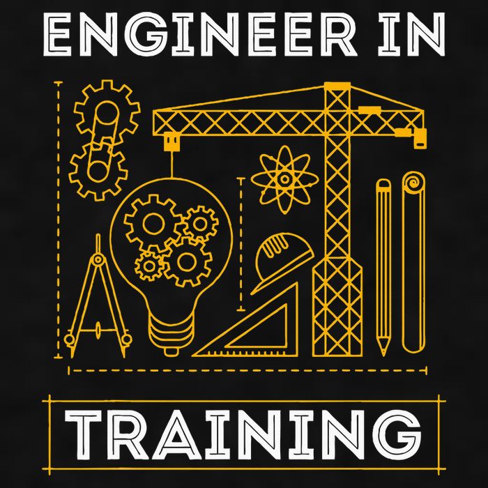 Engineer In Training Future Engineer Holding Engineering Ladies PosiCharge Tri-Blend Wicking Tank
