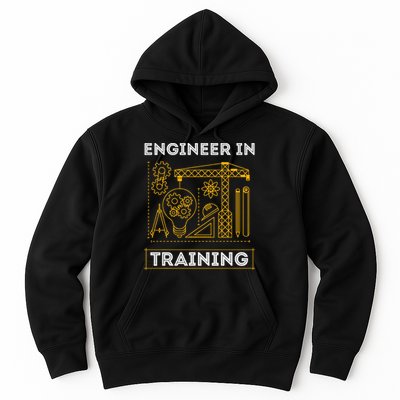 Engineer In Training Future Engineer Holding Engineering Hoodie