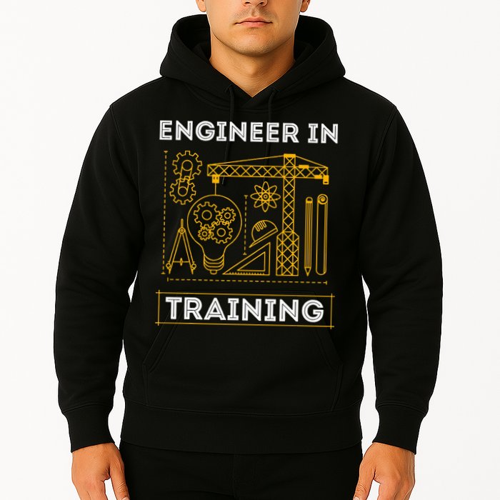 Engineer In Training Future Engineer Holding Engineering Hoodie