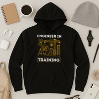 Engineer In Training Future Engineer Holding Engineering Hoodie