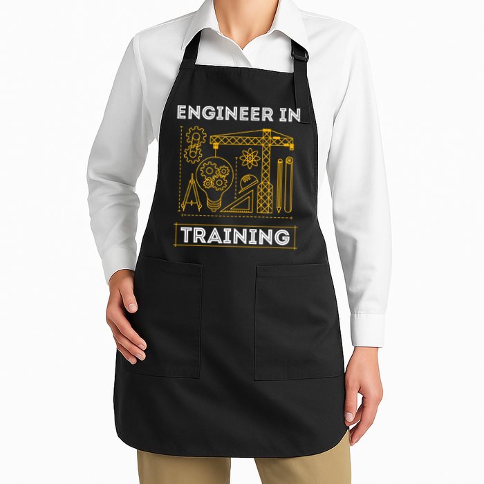 Engineer In Training Future Engineer Holding Engineering Apron