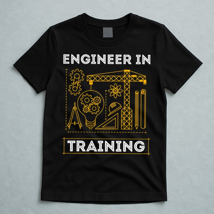 Engineer In Training Future Engineer Holding Engineering T-Shirt
