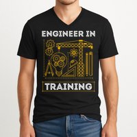 Engineer In Training Future Engineer Holding Engineering V-Neck T-Shirt