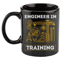 Engineer In Training Future Engineer Holding Engineering 11oz C Handle Ceramic Mug
