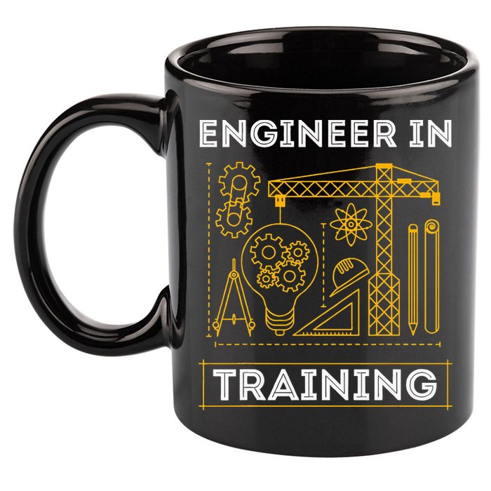 Engineer In Training Future Engineer Holding Engineering 11oz C Handle Ceramic Mug