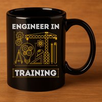 Engineer In Training Future Engineer Holding Engineering 11oz C Handle Ceramic Mug