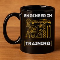 Engineer In Training Future Engineer Holding Engineering 11oz C Handle Ceramic Mug