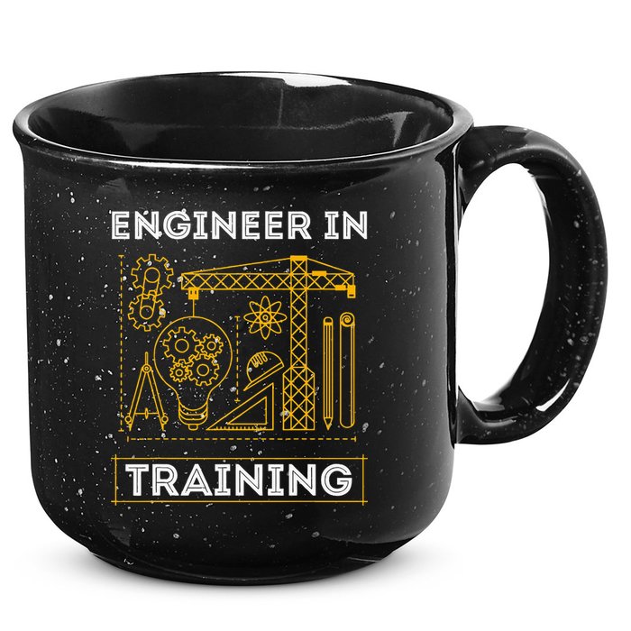 Engineer In Training Future Engineer Holding Engineering 15oz Campfire Ceramic Mug
