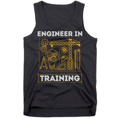 Engineer In Training Future Engineer Holding Engineering Tank Top