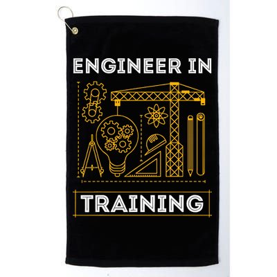 Engineer In Training Future Engineer Holding Engineering Golf Towel