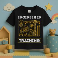 Engineer In Training Future Engineer Holding Engineering Toddler T-Shirt