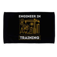 Engineer In Training Future Engineer Holding Engineering Microfiber Hand Towel