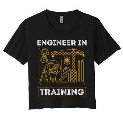 Engineer In Training Future Engineer Holding Engineering Crop Top