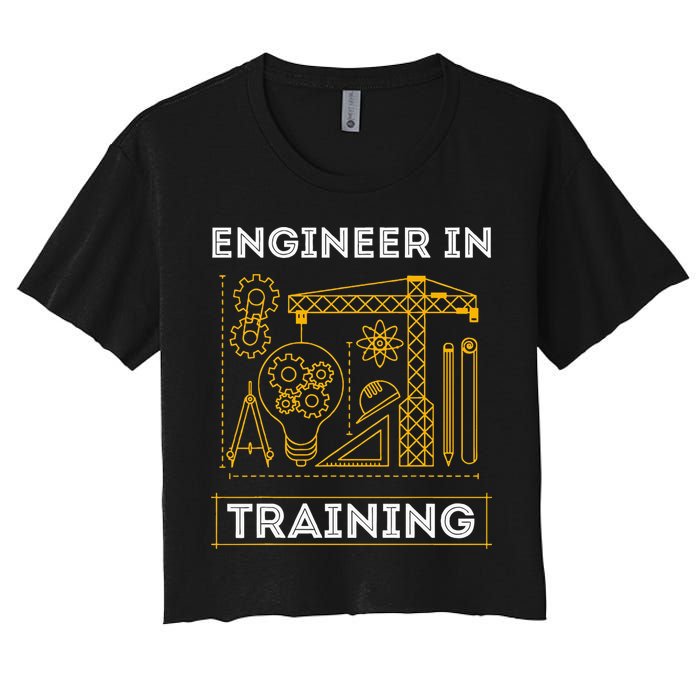 Engineer In Training Future Engineer Holding Engineering Crop Top