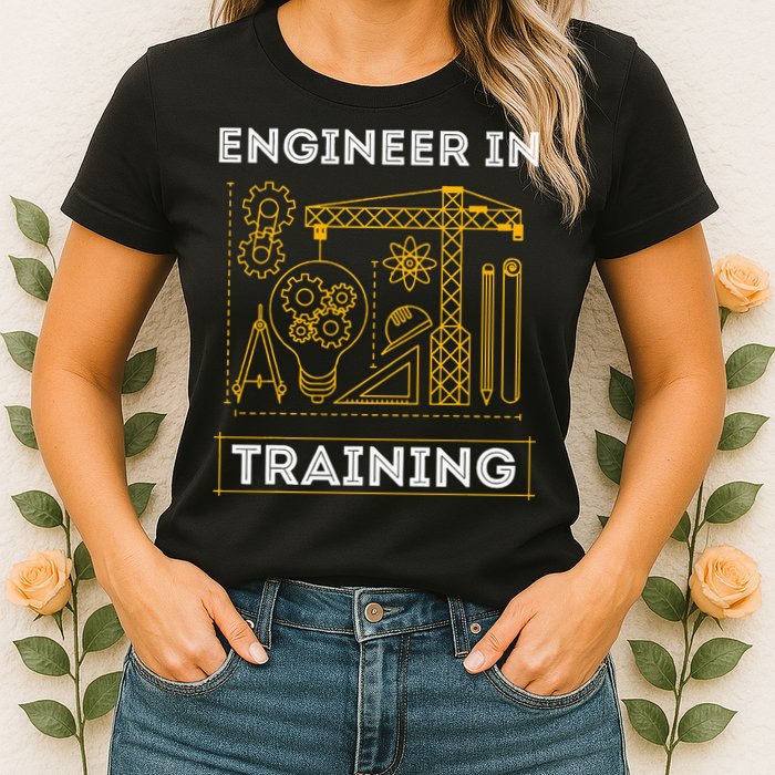 Engineer In Training Future Engineer Holding Engineering Womens T-Shirt