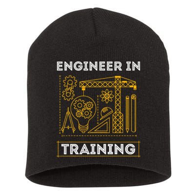 Engineer In Training Future Engineer Holding Engineering Short Acrylic Beanie