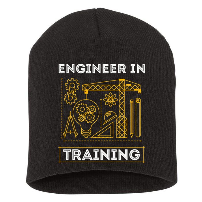 Engineer In Training Future Engineer Holding Engineering Short Acrylic Beanie