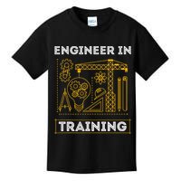Engineer In Training Future Engineer Holding Engineering Kids T-Shirt